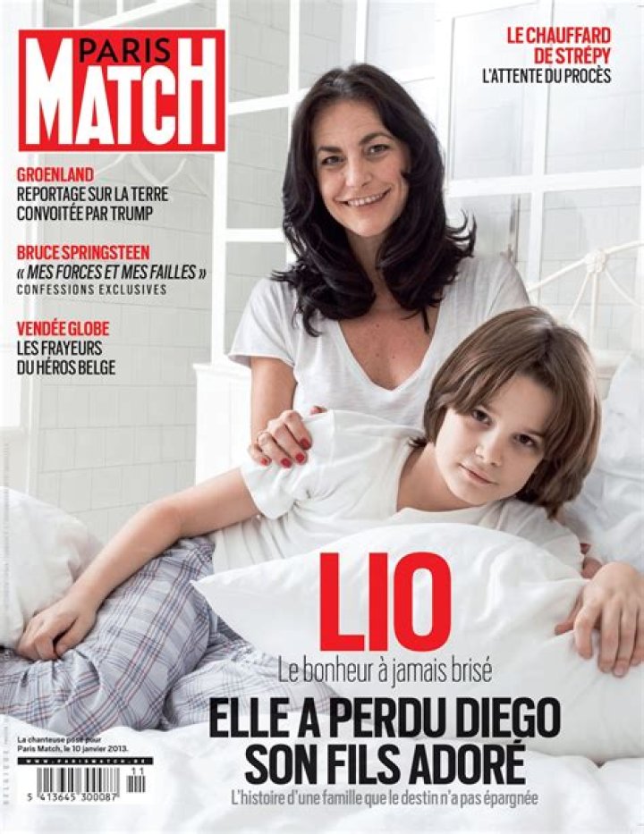 Astrid Veillon Et Son Fils