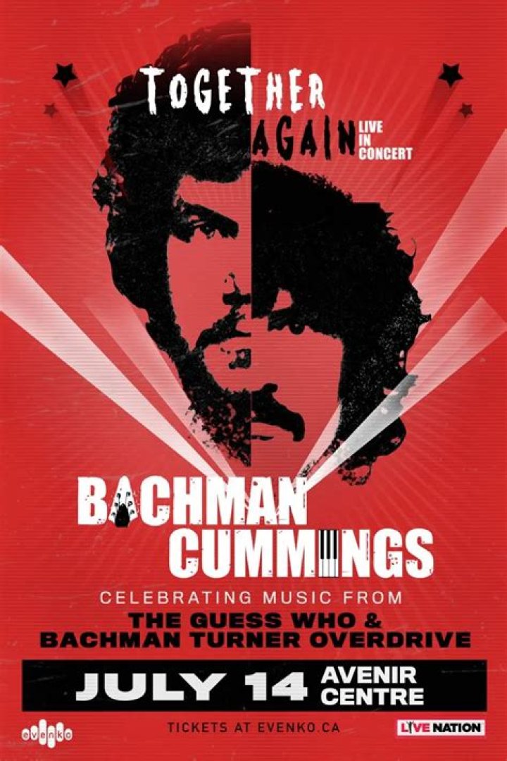 BACHMAN CUMMINGS: Together Again, Live in Concert